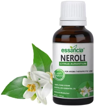 Essancia Neroli Essential Oil for Relaxation & Skin Rejuvenation - 100% Pure, Natural, Undiluted Therapeutic Grade (30ml)