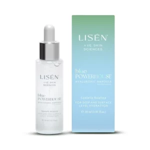 LISEN Hyaluronic acid Face Ampoule Serum for deep Hydration, Fine Lines & Collagen 30ml available on Herbkart