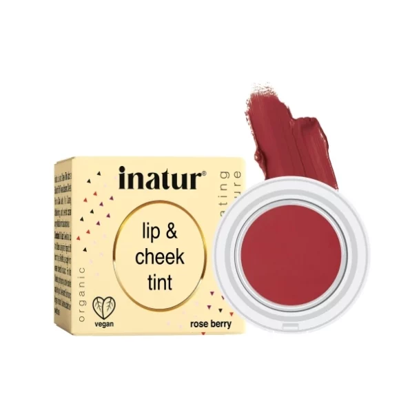 inatur Roseberry Lip & Cheek Tint available on Herbkart