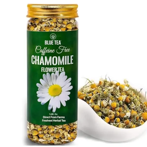 BLUE TEA - Chamomile Flower Tea - 30 Gram (30 Cups), Herbkart8t761y24qS3S9L.webp, Herbkart8t761y24qS3S9L