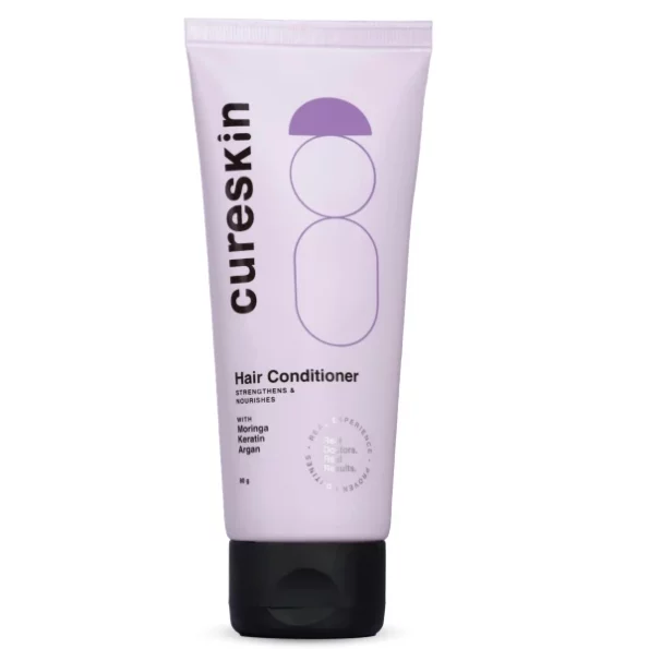 Cureskin Keratin Smooth Conditioner with Moringa, Keratin and Argan (80g), Herbkart8t761kOApKdyyL.webp, Herbkart8t761kOApKdyyL