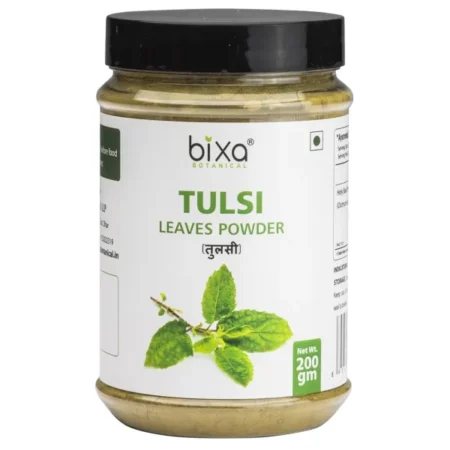 Tulsi Leaves Powder - 200 Gm Support Immunity, Healthy Breathing, Oral Care, Can be Taken with Tea
