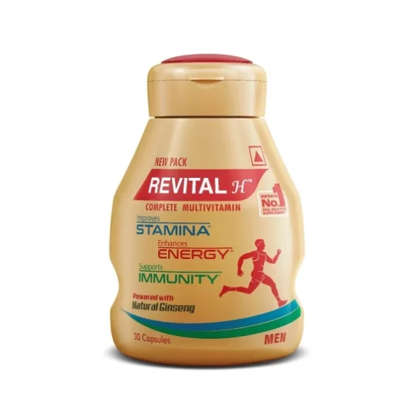 Revital H Multivitamin For Men (30 Capsules) available on Herbkart