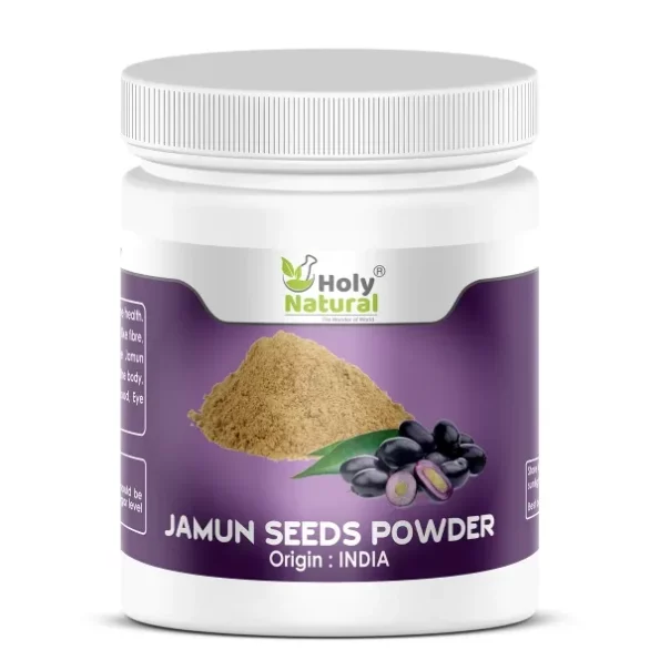 Holy Natural Jamun Seeds Powder - 250 GM, Herbkart8t781jkSBBFkLL.webp, Herbkart8t781jkSBBFkLL