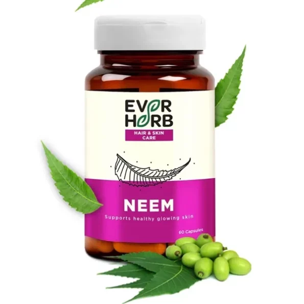 Everherb Neem - Immunity Booster - Skin & Body Detoxifier - Bottle Of 60, Herbkart8t761Br7ChuJIL.webp, Herbkart8t761Br7ChuJIL