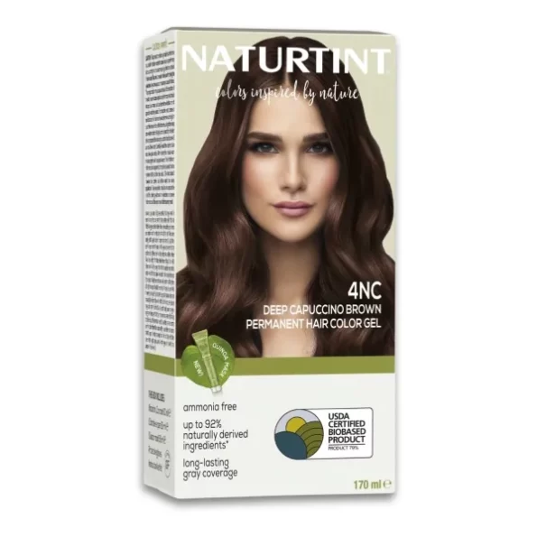 Naturtint Permanent Hair Color, Ammonia Free Hair Colour Gel, 170 ml - 4NC Deep Cappuccino Brown, Herbkart8t761OTsVLdFwL.webp, Herbkart8t761OTsVLdFwL