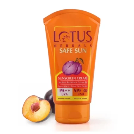 Lotus Herbals Safe Sun Sunblock Spf 30 Pa++, 50g