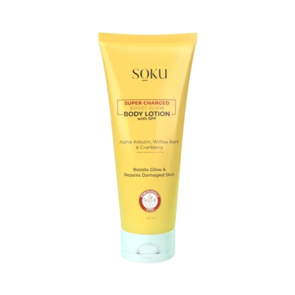 SOKU Super Charged Boost Glow Body Lotion with SPF - 100 ml, Herbkart8t751YQ4vcEVAL.webp, Herbkart8t751YQ4vcEVAL