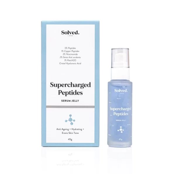 Solved Labs Supercharged Peptides Serum, 1% Copper Peptides, 5% Peptides, 2% Niacinamide & Cristal Hyaluronic Acid 45 ml, Herbkart8t771nBjjcGxiL.webp,