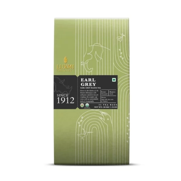 Luxmi Estates Garo Hills Organic Earl Grey Black Tea Bags - 25 Tea Bags (50g), Herbkart8t771bvDkDIN6L.webp, Herbkart8t771bvDkDIN6L