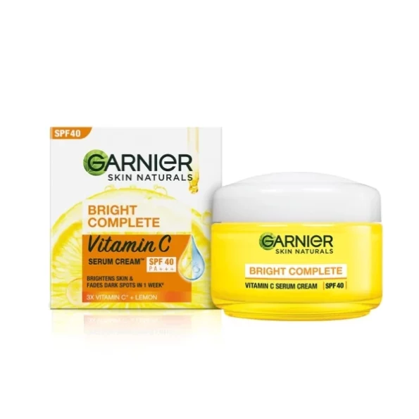 Garnier Skin Naturals Bright Complete Vitamin C Serum Cream with SPF40, 45g, Herbkart8t751fOw3gbFyL.webp, Herbkart8t751fOw3gbFyL