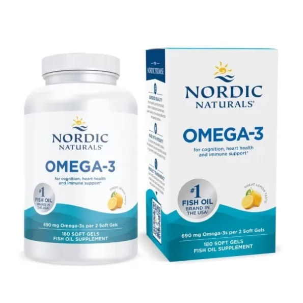 Nordic Naturals Omega 3 Fish Oil EPA And DHA, Lemon Fish Oil Flavour 180 Softgels, Herbkart8t761CZEFOHAfL.webp, Herbkart8t761CZEFOHAfL