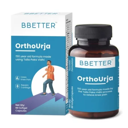 Bbetter Orthourja -Ayurvedic Knee Pain, Joint Pain & Arthirits Relief