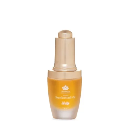 Shankara Ayurvedic Kumkumadi Oil (Tailam) Elixir for Glowing Skin, With Pure Essential Oils, Natural Formula for Radiant and Youthful Complexion - Suitable for All Skin Types - 18 ml