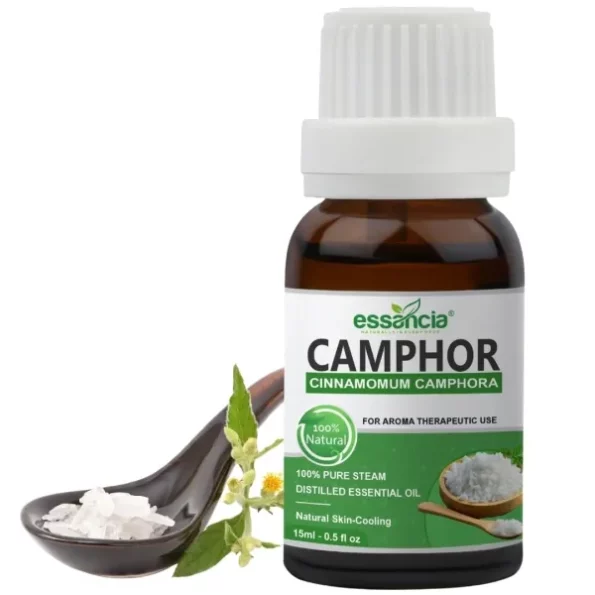 Essancia Camphor Essential Oil (15ml), Herbkart8t751PMymfpmSL.webp, Herbkart8t751PMymfpmSL