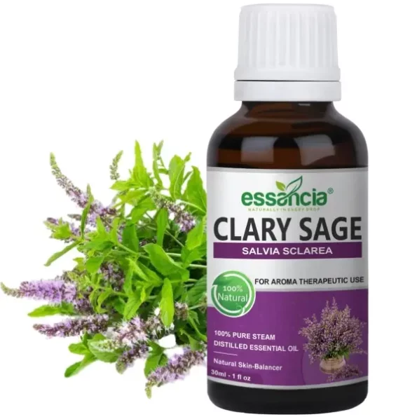 Essancia Clary Sage Essential Oil (30ml), Herbkart8t761sd8sdRryL.webp, Herbkart8t761sd8sdRryL