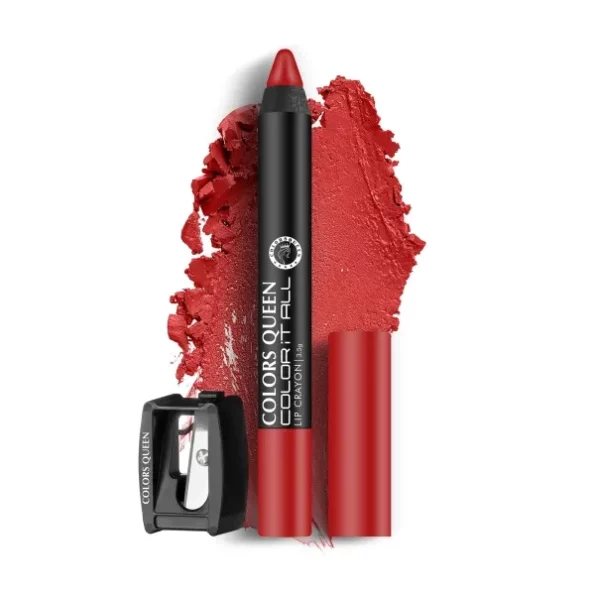 Colors Queen Color It All Non Transfer Lip Crayon Lipstick (14 - Smoke Red, 3.5g), Herbkart8t77117uPoKAoL.webp, Herbkart8t77117uPoKAoL