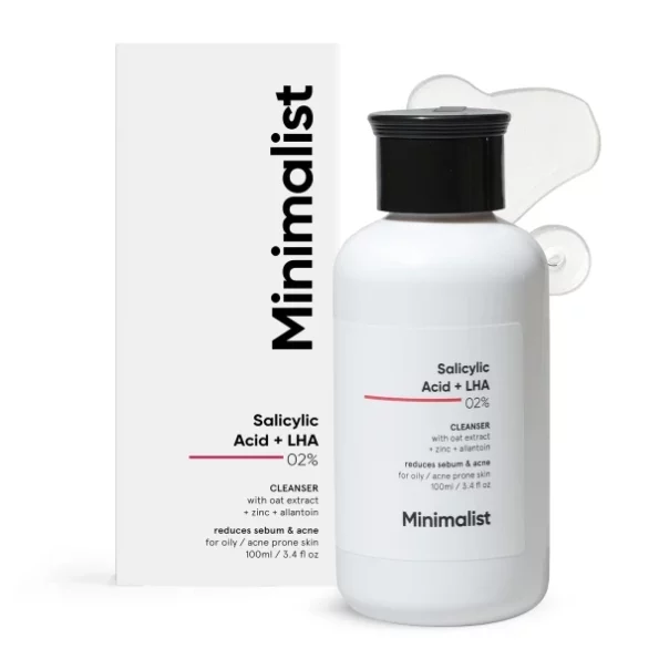 Minimalist 2% Salicylic Acid Face Wash For Oily Skin, 100 ml, Herbkart8t7618BfD7SyTL.webp, Herbkart8t7618BfD7SyTL