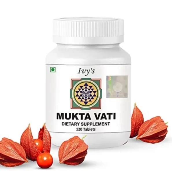 Ivy's Mukta Vati 120 Tablets per Bottle, Blood Pressure Support Supplement, Herbkart8t741vXJEDdf8L.webp, Herbkart8t741vXJEDdf8L