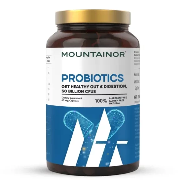 MOUNTAINOR Advanced Probiotic Formula With 50 Billion CFU & 16 Probiotic Strains - 60 Veg Capsules, Herbkart8t76171Yo7jnaL.webp, Herbkart8t76171Yo7jnaL