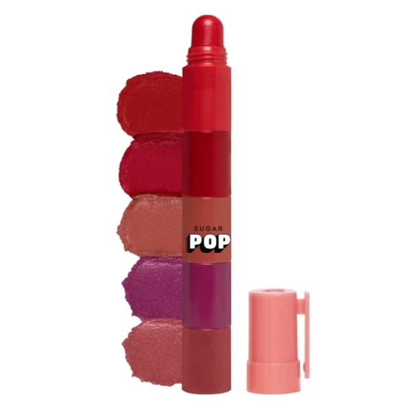 SUGAR POP 5 in 1 Lip Twist 01 Perfect Pout - 8 gms available on Herbkart