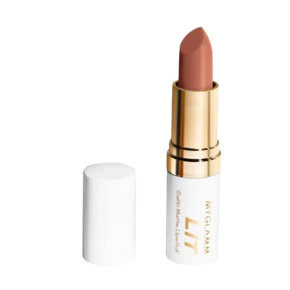 MyGlamm LIT Satin Matte Lipstick-Kuwtk (Brown)-4.5 gm, Herbkart8t7510Zdy0t20VL.webp, Herbkart8t7510Zdy0t20VL