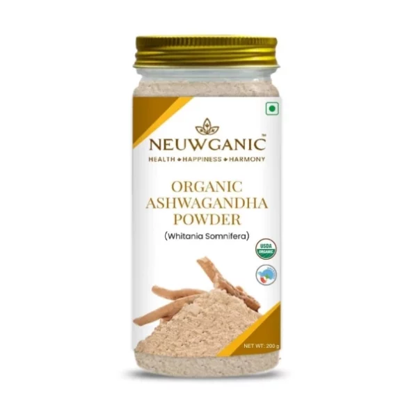 Neuwganic - Organic Ashwagandha Powder (Root) - 200 Gm, Herbkart8t751SV2sNHHnL.webp, Herbkart8t751SV2sNHHnL