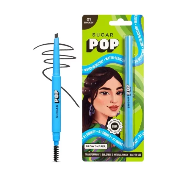 SUGAR POP Brow Shaper 01 Smokey - 0.3 gms available on Herbkart