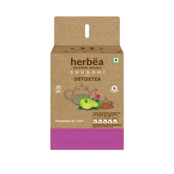 Herbea Detoxtea Lemon Herbal Infusion Tea Bags Box (20 Bags), Herbkart8t751SRu0wzSyL.webp, Herbkart8t751SRu0wzSyL