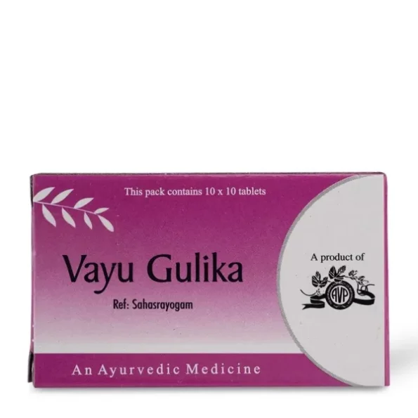 AVP Vayu Gulika Tablets 100 Nos available on Herbkart