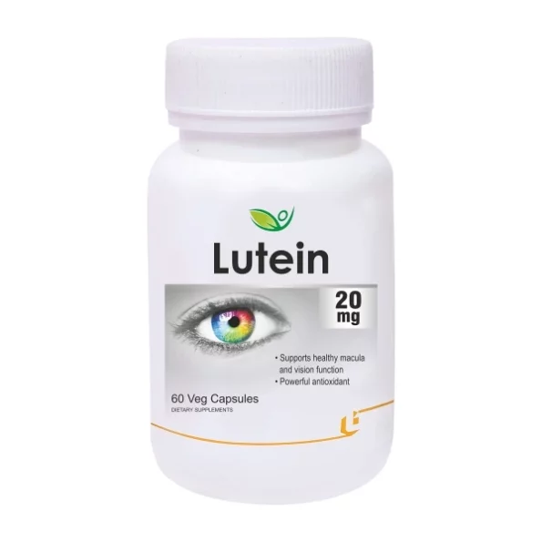 Biotrex Nutraceuticals Lutein 20mg - 60 Capsules available on Herbkart