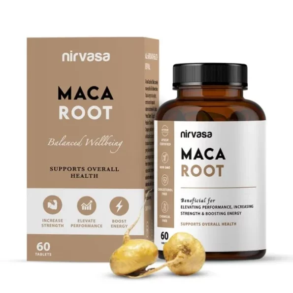 Nirvasa Maca Root Tablets For Men & Women (800Mg) - 60 Tablets, Herbkart8t751GCkmxiI2L.webp,