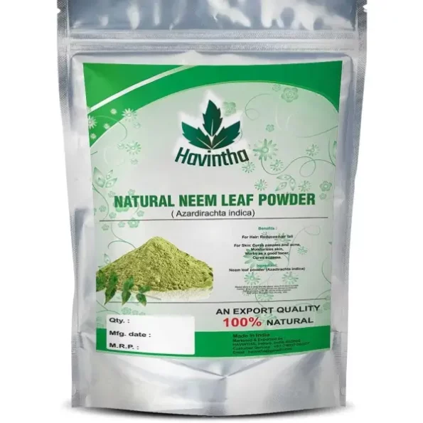 Havintha Natural Neem Powder Azadirachta Indica, 227 g, Herbkart8t761hnFZzShxL.webp,