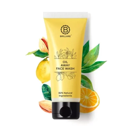 Brillare Professional Oil Away Natural Face Wash With Tea Tree and Turmeric (100 ML)