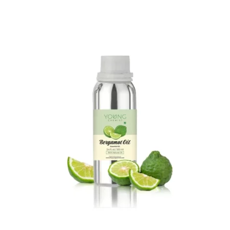 Young Chemist Bergamot Essential Oil - 100ml | Pure Aromatic Oil for Anxiety Relief & Skin Health | Great for Aromatherapy, Relaxation Techniques & DIY Projects