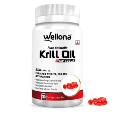 Wellona Krill Oil, 30 Softgels