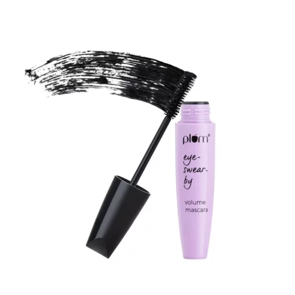 Plum Eye-Swear-By Volume Mascara 01 Black available on Herbkart