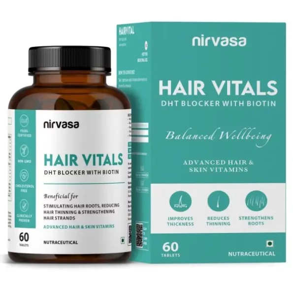 Nirvasa Hair Vitals Dht Blocker With Biotin Tablets - 60 Tablets, Herbkart8t761iNbhNxQEL.webp,