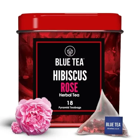 BLUE TEA - Hibiscus Rose Herbal Tea, 18 Tea Bags, Herbkart8t761euEcVwopL.webp, Herbkart8t761euEcVwopL