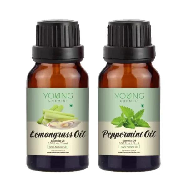 Young Chemist Natural Undiluted Therapeutic Grade Lemongrass And Peppermint Essential Oil Combo (15MLX2), Herbkart8t761cfQlAsC5L.webp, Herbkart8t761cfQlAsC5L