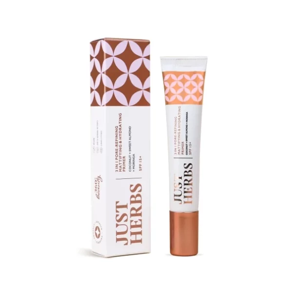 Just Herbs 3 in 1 Pore-Refining,Minimizer Mattifying & Hydrating Primer 20g, Herbkart8t7616iaNH-umL.webp, Herbkart8t7616iaNH umL