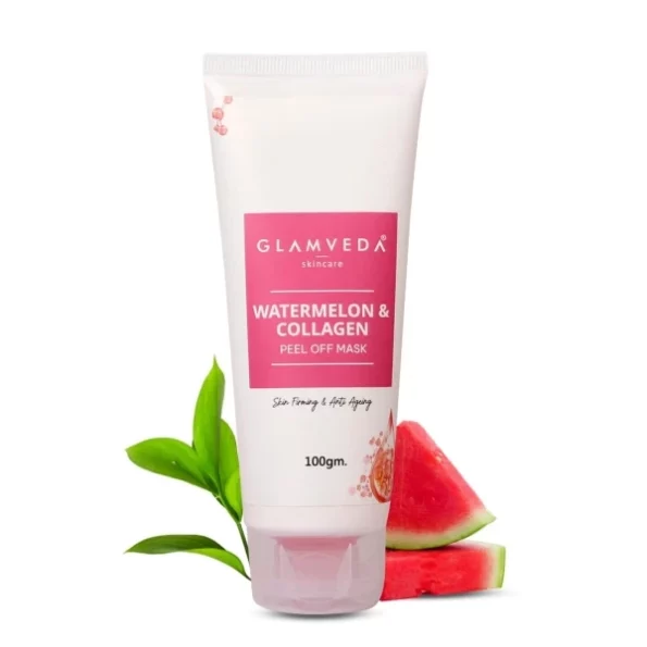 Glamveda Watermelon & Collagen Peel Firming & Anti Aging Off Mask For Women 100gm, Herbkart8t751hQT8mDw20L.webp, Herbkart8t751hQT8mDw20L