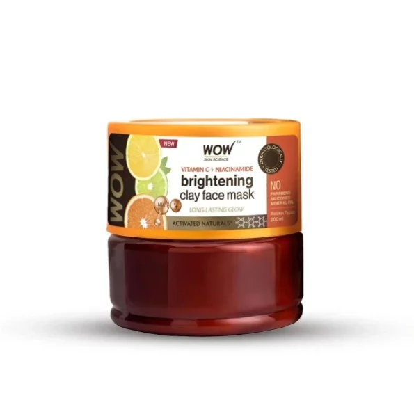 Wow Skin Science Vitamin C Glow Clay Face Mask With Lemon & Orange Essential Oils - 200 Ml, Herbkart8t751XDB92LUQL.webp, Herbkart8t751XDB92LUQL