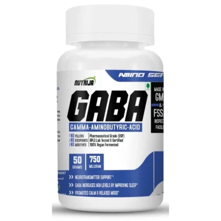 NutriJa Gamma Aminobutyric Acid (GABA) Powder (50 GM)