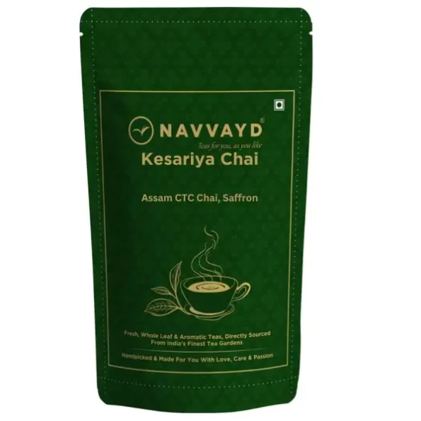 Navvayd Kesariya Chai (250 Gm, 125 Cups), With Real Kashmiri Saffron, Premium Blend, Herbkart8t761i5iDNk4rL.webp, Herbkart8t761i5iDNk4rL