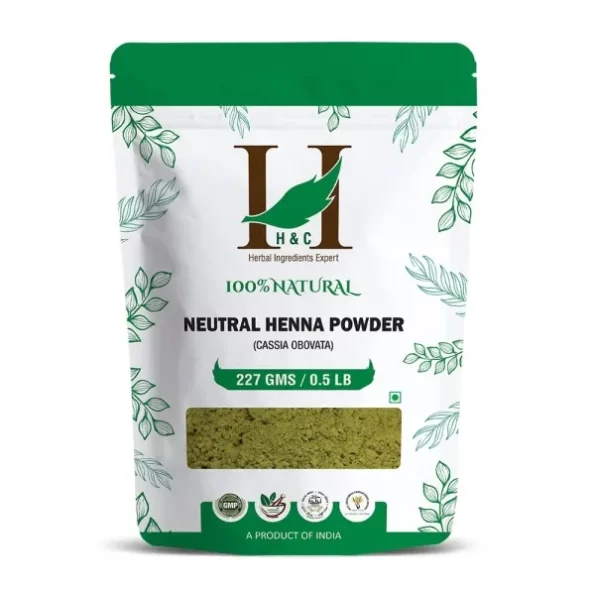 H&C Herbal Ingredients Expert Neutral Henna Powder/Colorless Henna/Senna Powder/Cassia Obovata, 227g - Brown, Herbkart8t761QtHq-OKHL.webp, Herbkart8t761QtHq OKHL