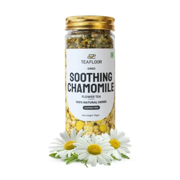 TEAFLOOR Dried Soothing Chamomile Flower Tea, 35 Grams (35 Cups), Herbkart8t761lrPT9gN6L.webp, Herbkart8t761lrPT9gN6L