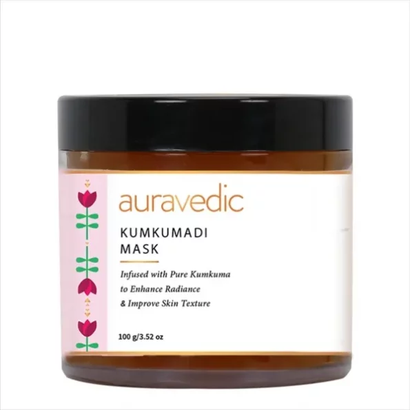 Auravedic Kumkumadi Mask Detan Face Pack 100 Gm, Herbkart8t75169j4CUp4L.webp, Herbkart8t75169j4CUp4L