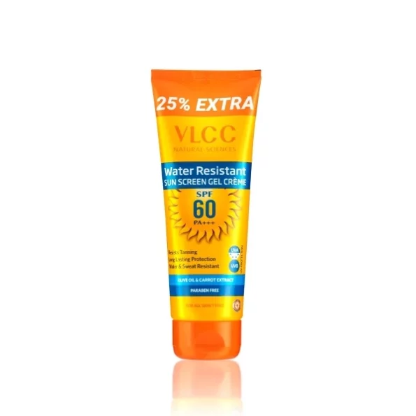 VLCC Water Resistant SPF 60 PA+++ Sunscreen Gel Cream - 100g, Herbkart8t751ExCfhVWyL.webp,