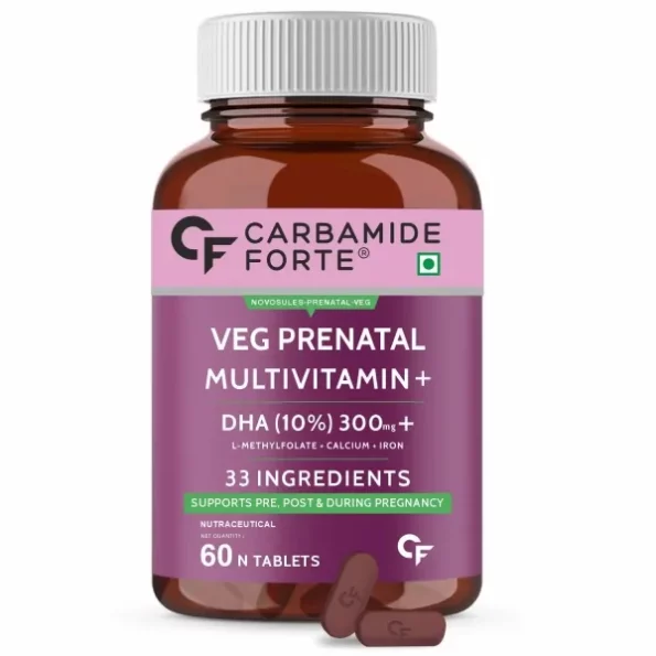 Carbamide Forte Veg Prenatal Multivitamins for Pregnancy - 60 Tablets, Herbkart8t7610zEmhqKnL.webp, Herbkart8t7610zEmhqKnL